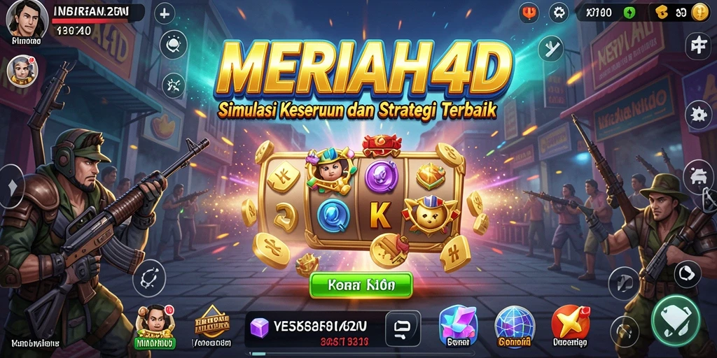 Screenshot gameplay MERIAH4D yang menarik dan penuh strategi.