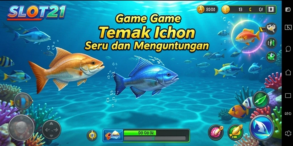 Pengalaman gameplay menarik saat menembak ikan di SLOT21.